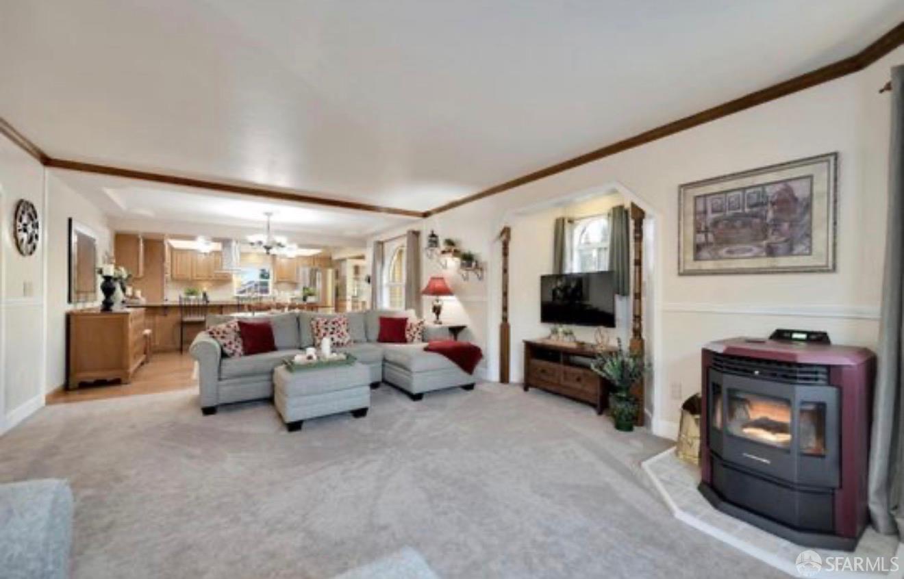 4100 Gateway Road Bethel Island, CA 94511 - Photo 21 of 53 a living room with furniture and a flat screen tv