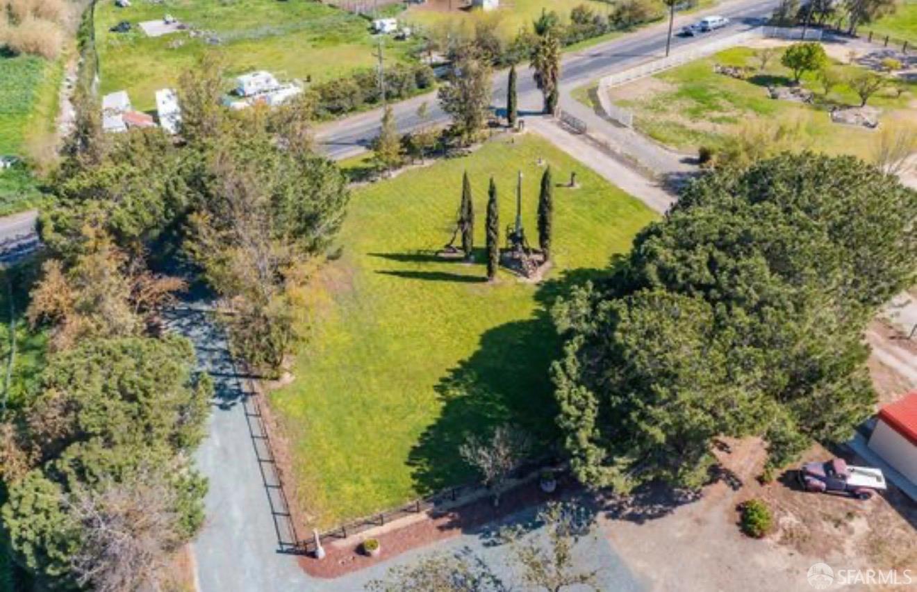 4100 Gateway Road Bethel Island, CA 94511 - Photo 42 of 53 an aerial view of a house with a swimming pool