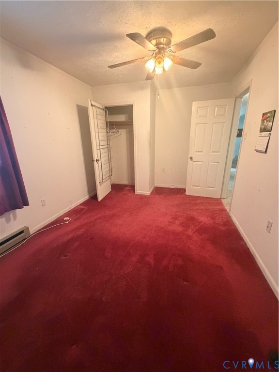 1313 Poplar Lawn Road Blackstone, VA 23824 - Photo 15 of 26 an empty room with windows and fan