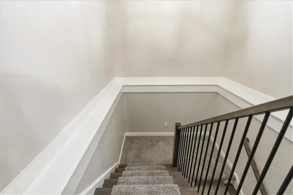 a view of a swimming pool with a garden