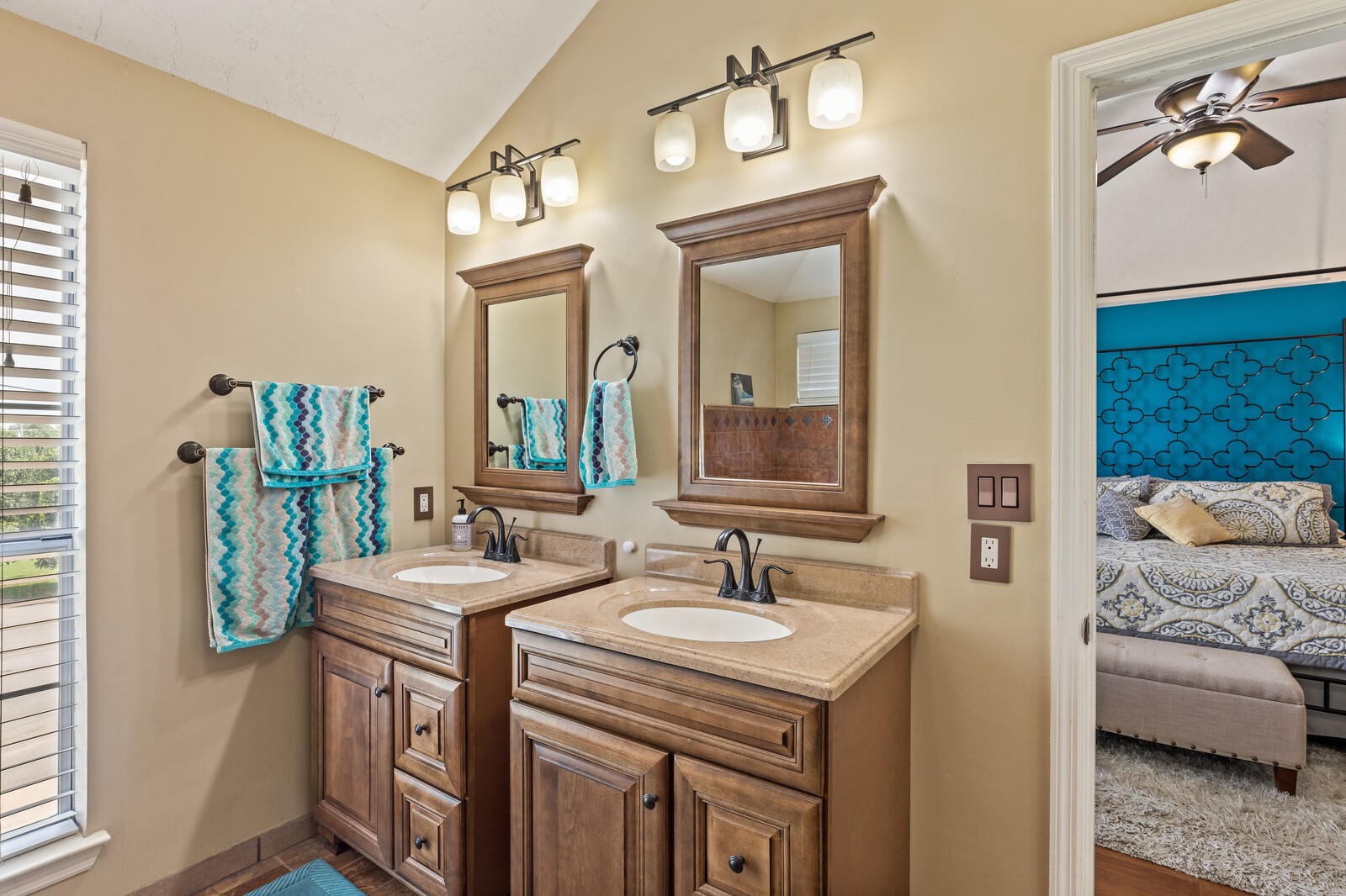 1225 Jacksons View Road Hermitage, TN 37076 - Photo 16 of 29 a en suite bathroom with a granite countertop sink and a mirror