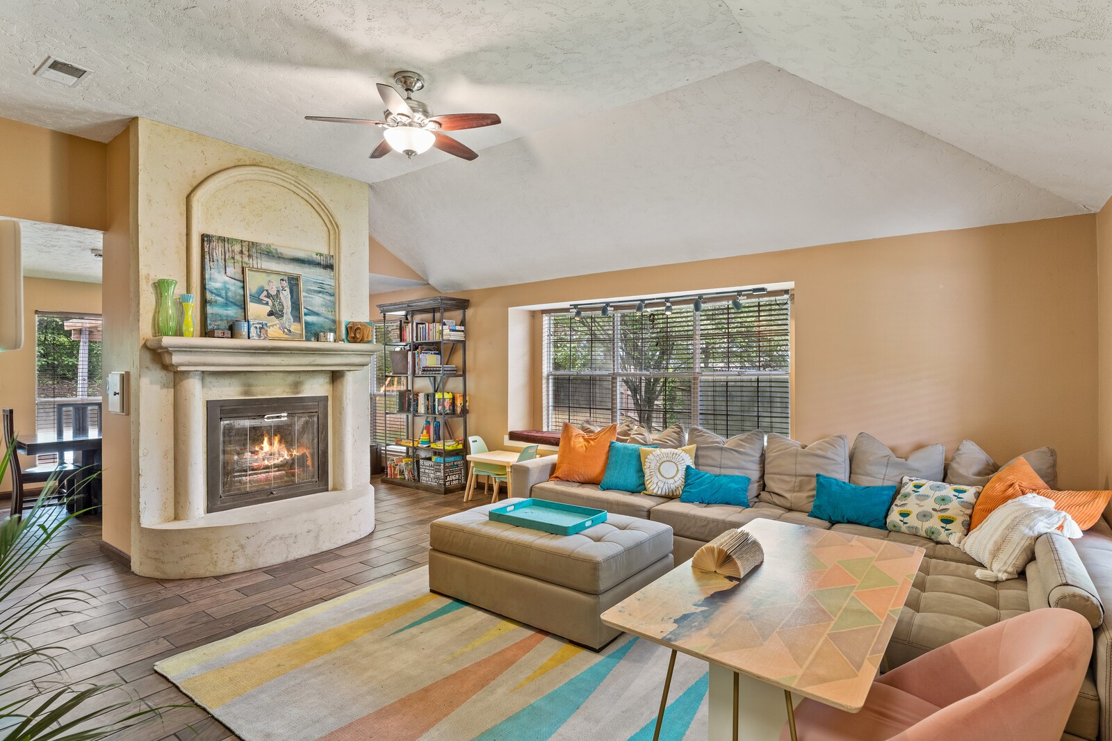 1225 Jacksons View Road Hermitage, TN 37076 - Photo 3 of 29 a living room with furniture and a fireplace