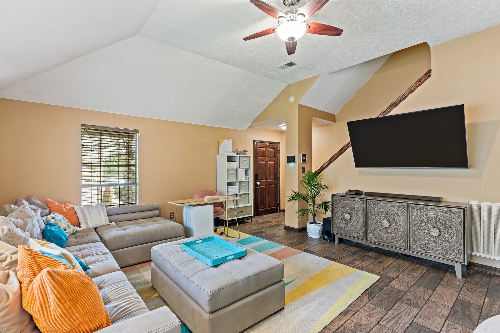 1225 Jacksons View Road Hermitage, TN 37076 - Photo 5 of 29 a living room with furniture and a flat screen tv