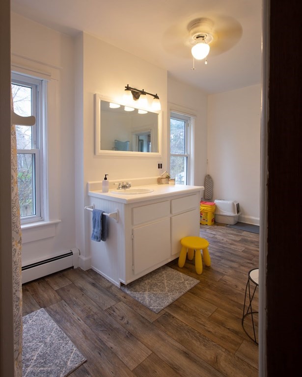 9 Clinton Street Ware, MA 01082 - Photo 9 of 25 a view of a kitchen from a dining room
