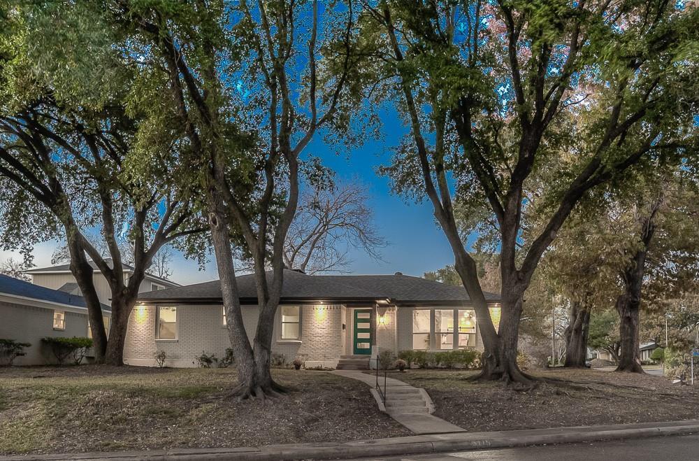 5115 Everglade Road Dallas, TX 75227 - Photo 1 of 1 a front view of a house with a yard