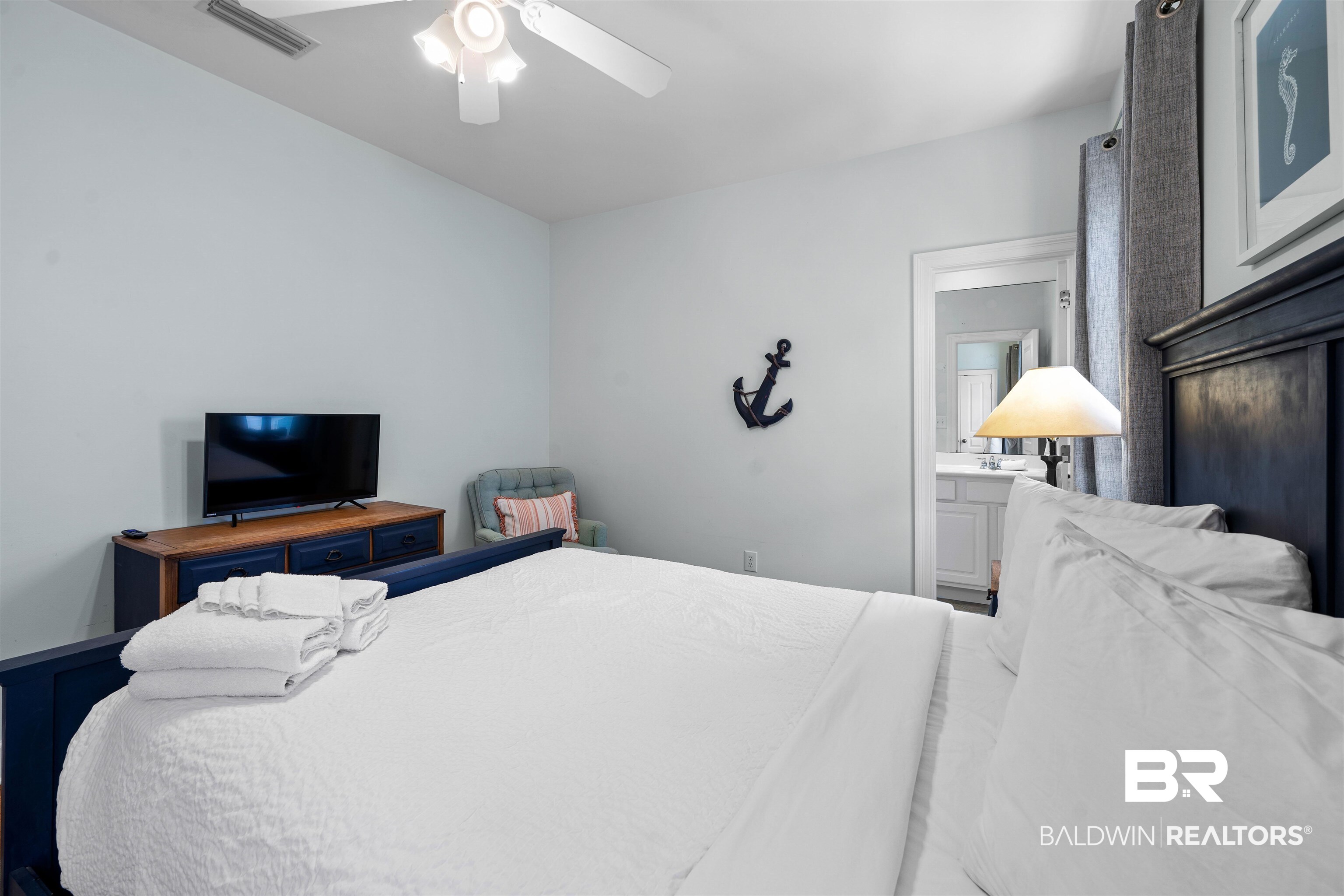 3434 Mariner Circle Orange Beach, AL 36561 - Photo 30 of 38 Bedroom featuring ceiling fan