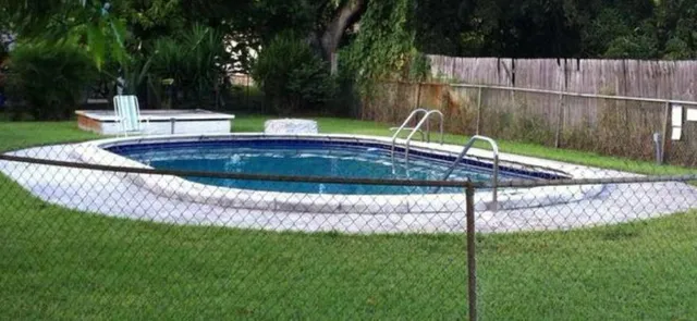 a view of outdoor space yard swimming pool and patio
