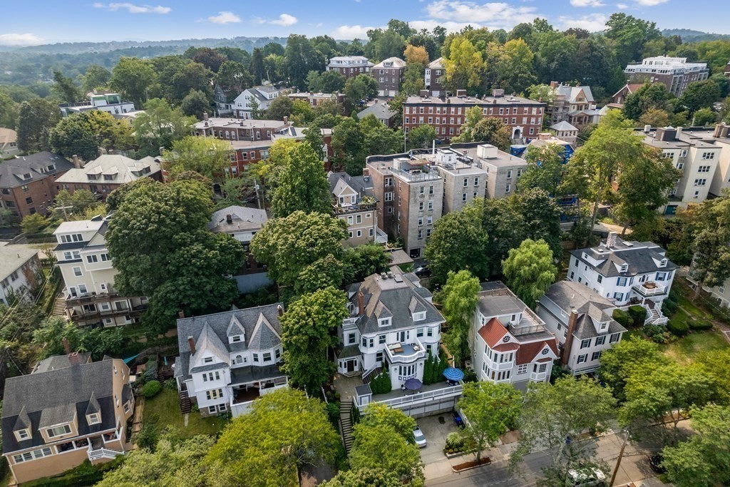 91 University Road, Unit 1 Brookline, MA 02445 - Photo 38 of 39 an aerial view of multiple house