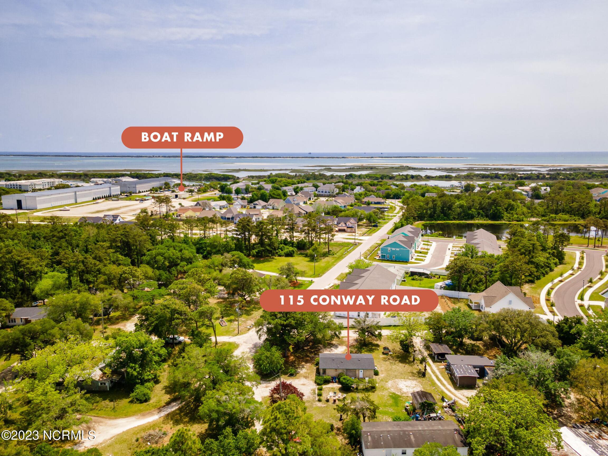 Close proximity to boat ramp