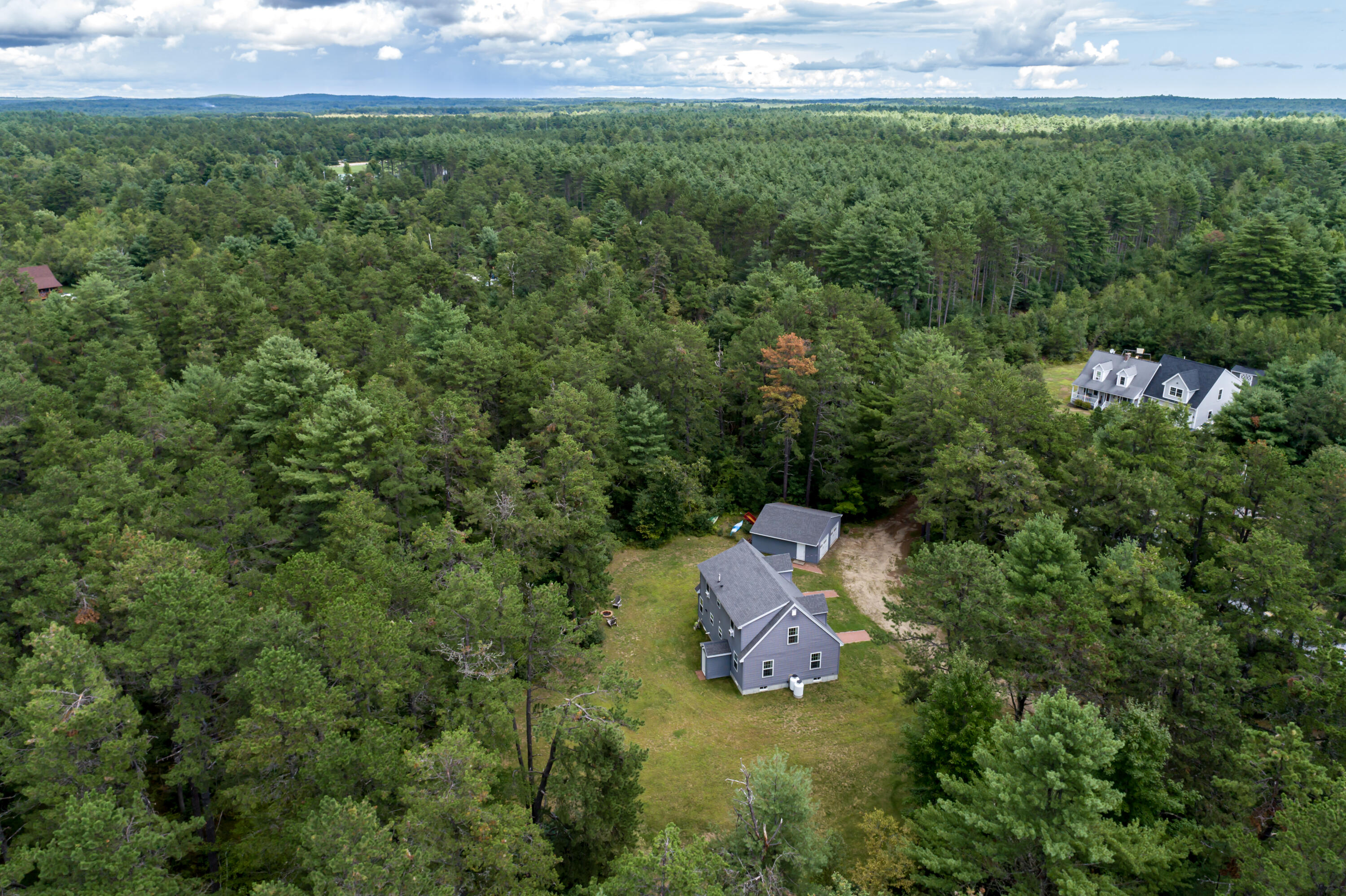 81 Lower Tarbox Road Hollis Center, ME 04042 - Photo 64 of 67 64-Aerial view (3 of 6)