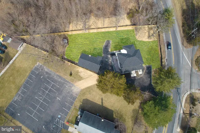 a view of a garden from a balcony