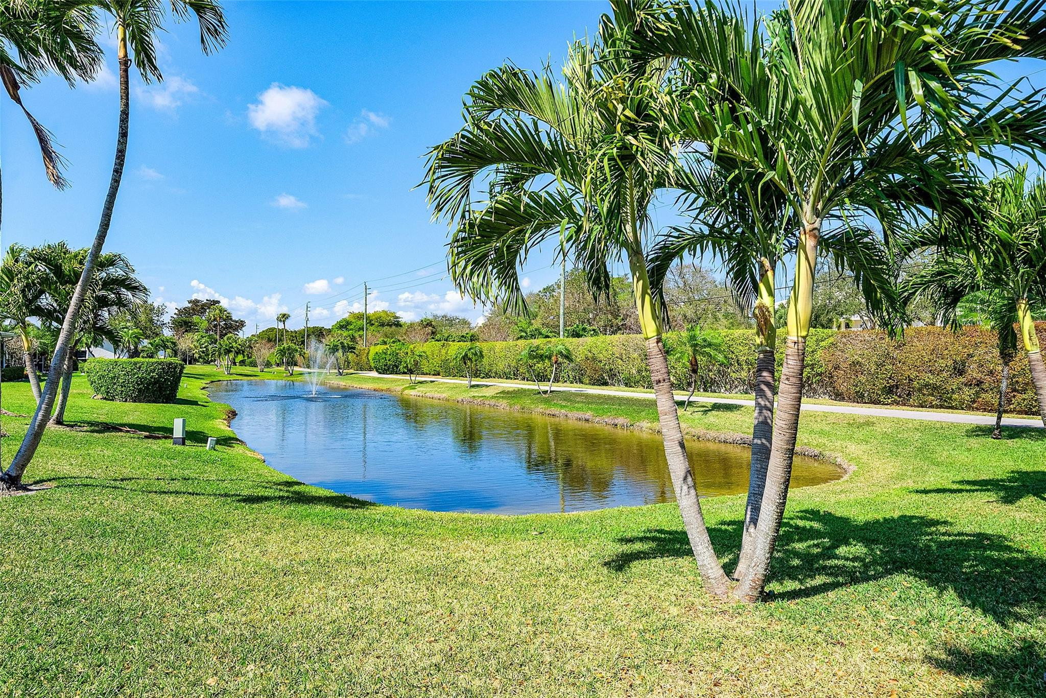6191 Petaluma Drive Boca Raton, FL 33433 - Photo 33 of 36 a view of a garden from a lake