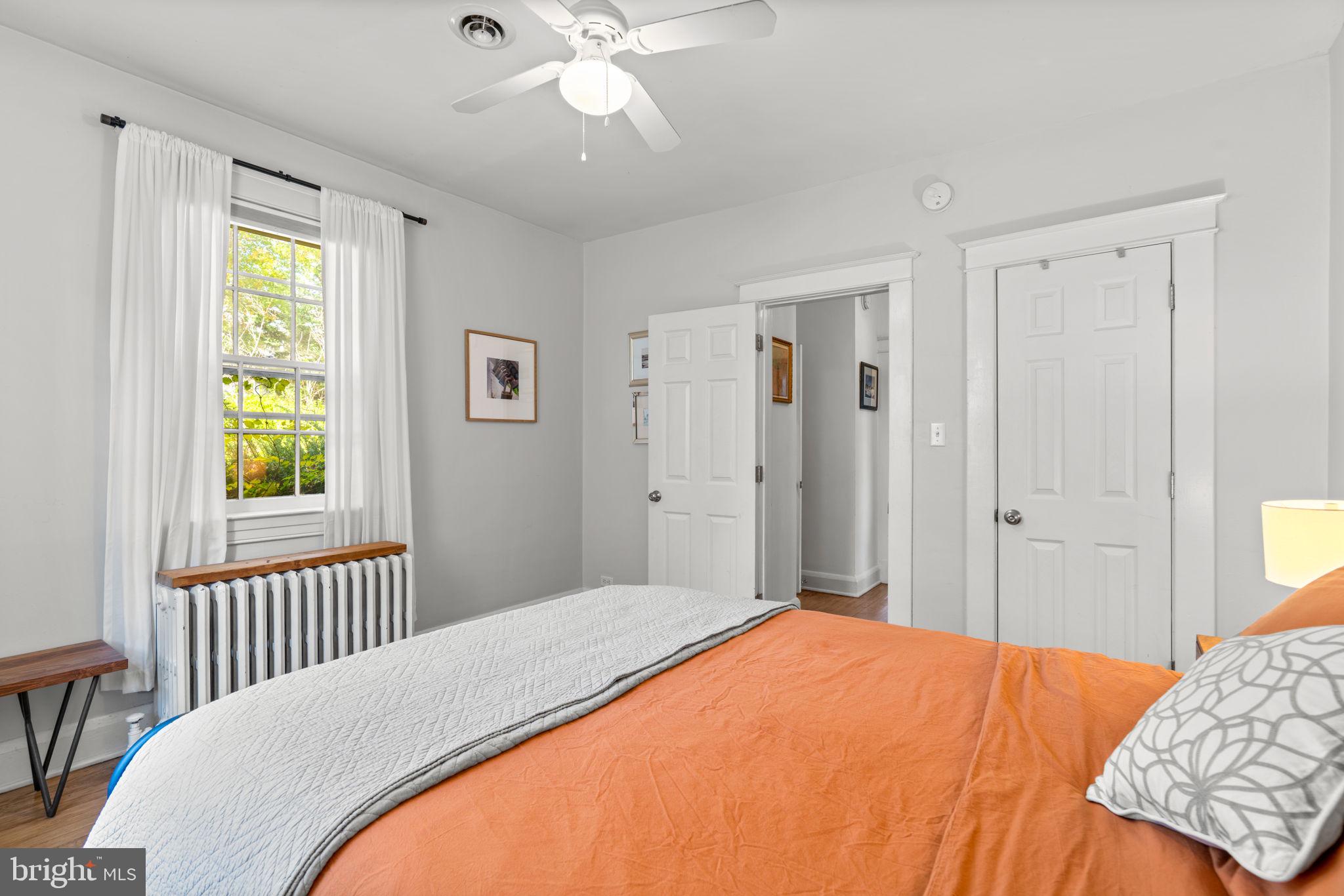 664 Regester Avenue Baltimore, MD 21212 - Photo 17 of 42 a bedroom with a bed and a window