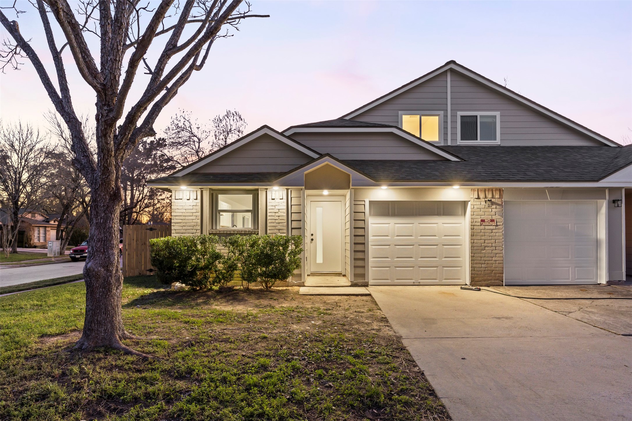 22101 Diane Drive Spring, TX 77373 - Photo 2 of 24 a front view of a house with garden
