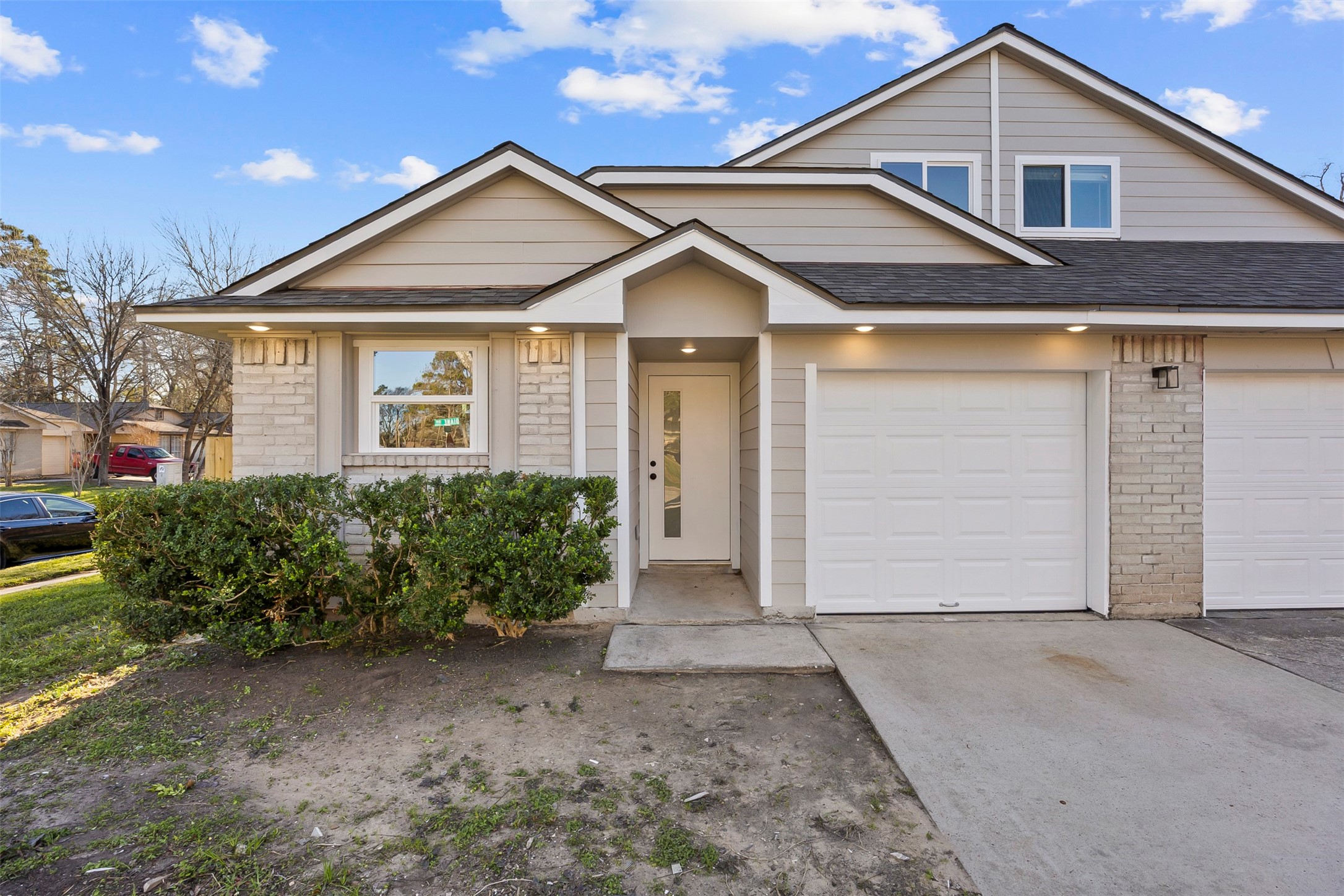 22101 Diane Drive Spring, TX 77373 - Photo 4 of 24 a front view of a house with a yard