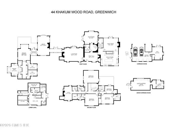 $15,995,000 | 44 Khakum Wood Road, Greenwich, CT 06831