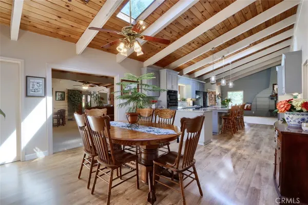 a bedroom with a bed and dresser