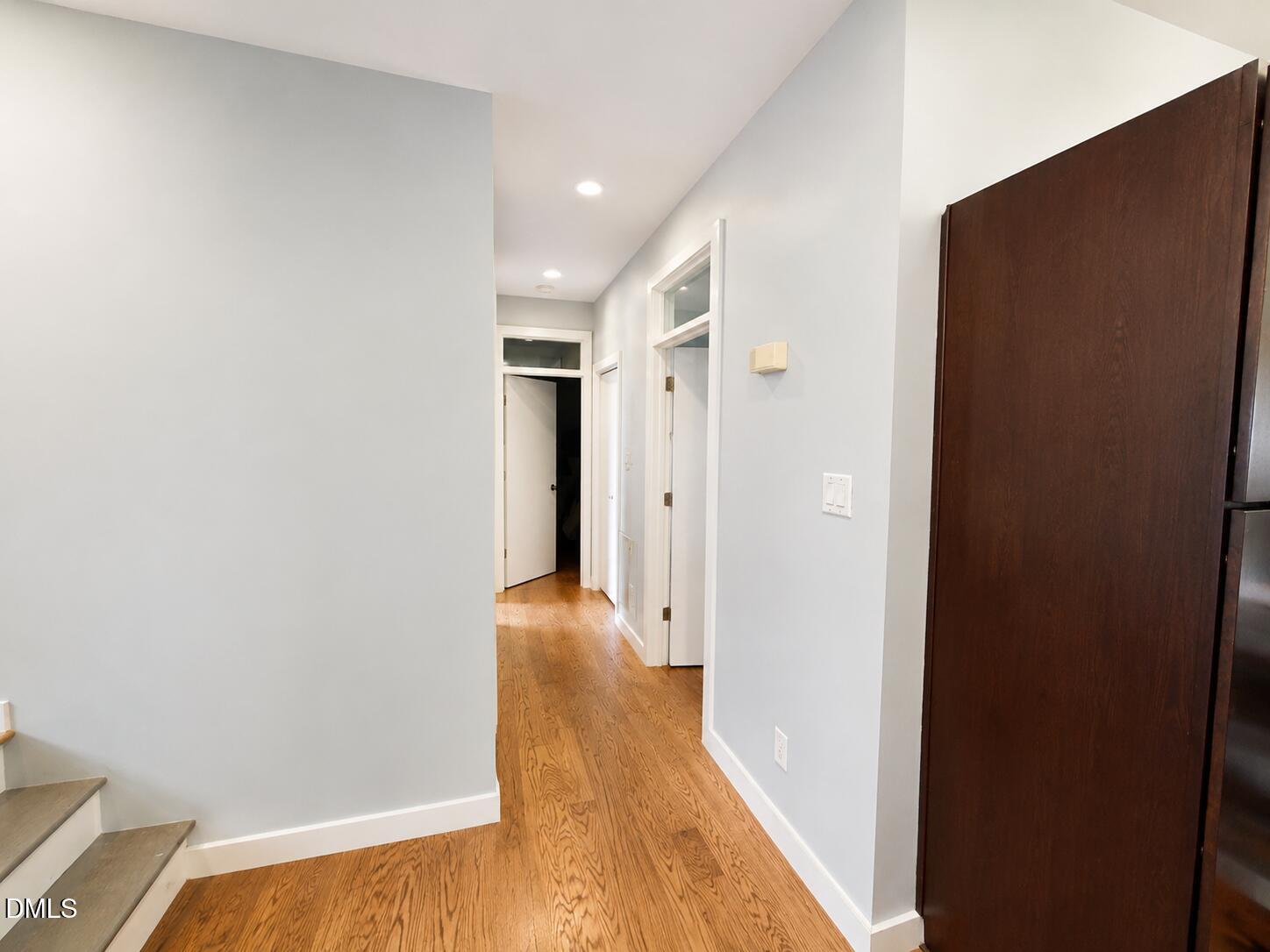 2200 Kilburn Road Raleigh, NC 27604 - Photo 7 of 21 a view of hallway with wooden floor