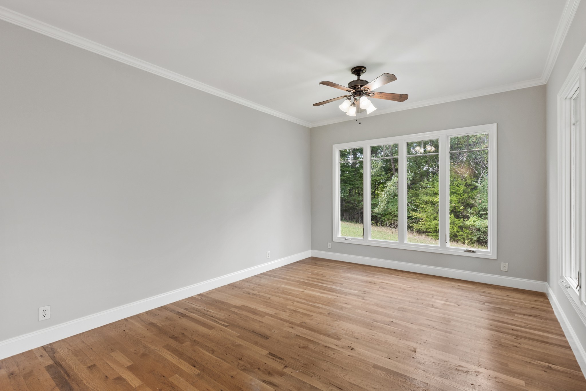 2294 Daniels Road Greenbrier, TN 37073 - Photo 8 of 52 a view of room with window ceiling fan and hardwood floor