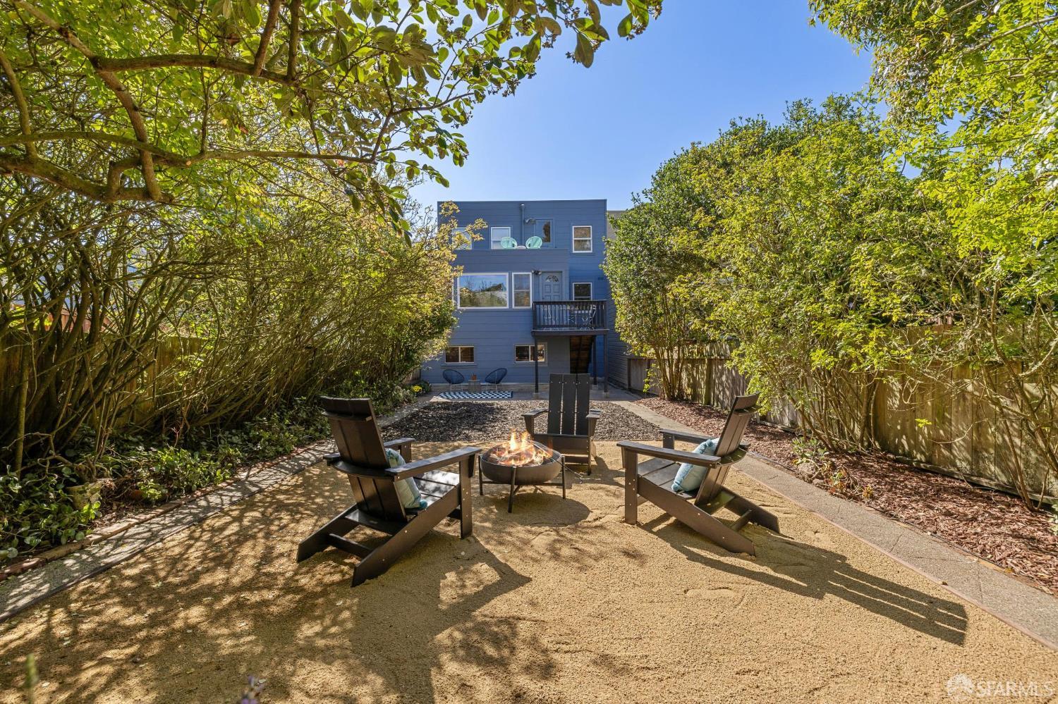 1942 24th Avenue San Francisco, CA 94116 - Photo 73 of 84 a view of a chairs and table in backyard