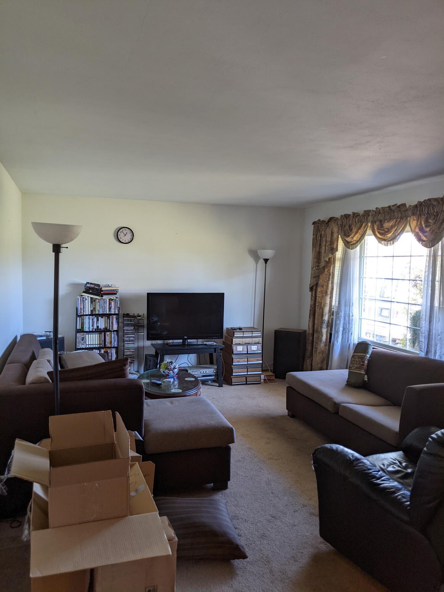 2132 Ranch Road Northwest Roanoke, VA 24017 - Photo 8 of 15 a living room with furniture and a flat screen tv