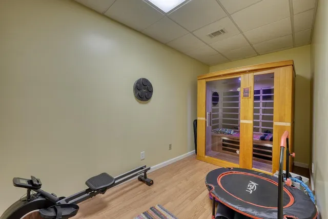 a bed room with a bed