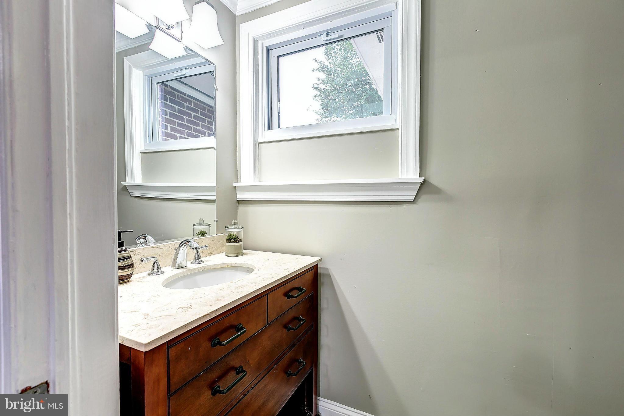 4107 Colonial Road Pikesville, MD 21208 - Photo 15 of 30 With Convenient Powder Room