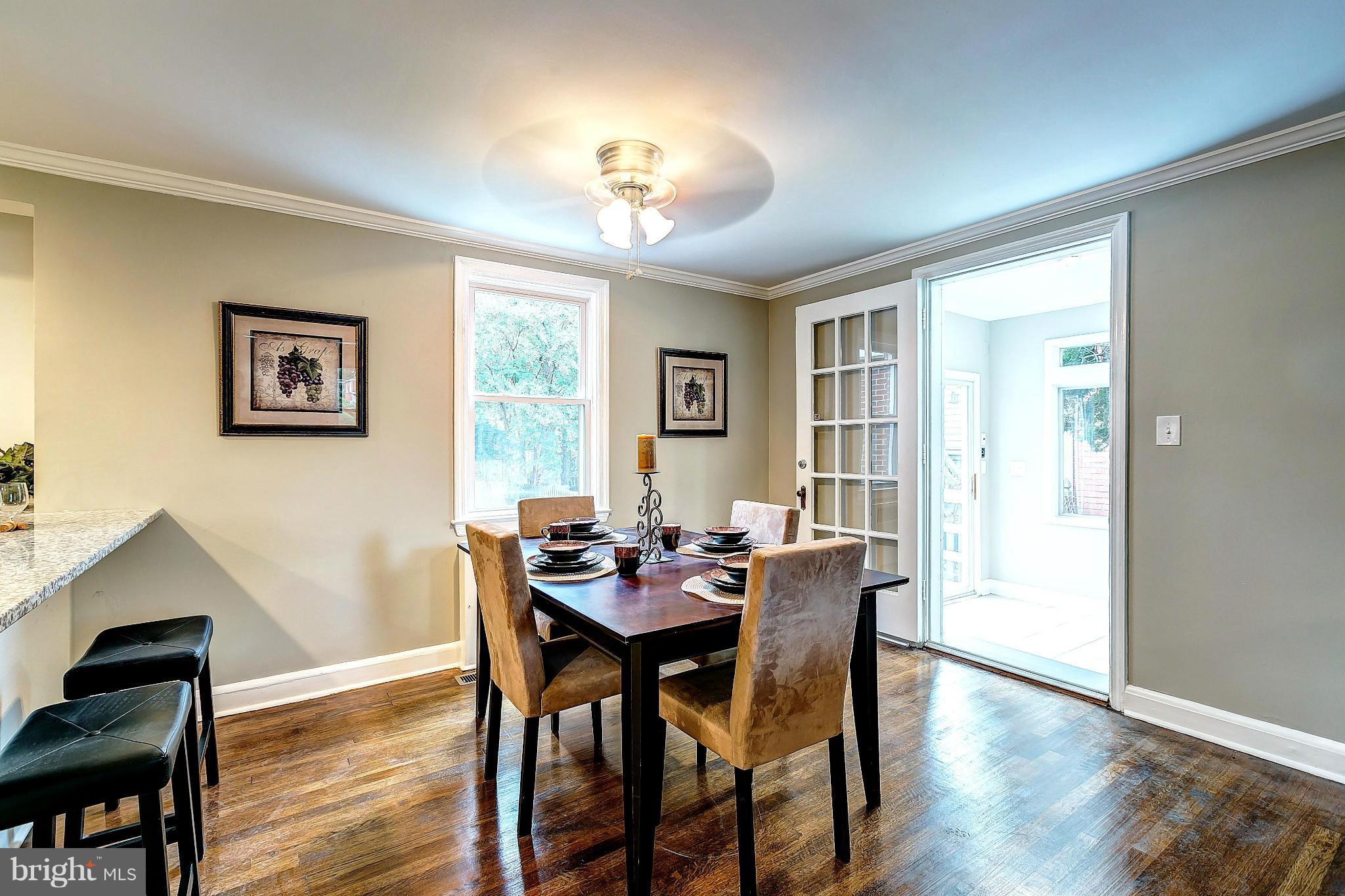 4107 Colonial Road Pikesville, MD 21208 - Photo 5 of 30 Exquisite Dining Room With Access To Florida Room