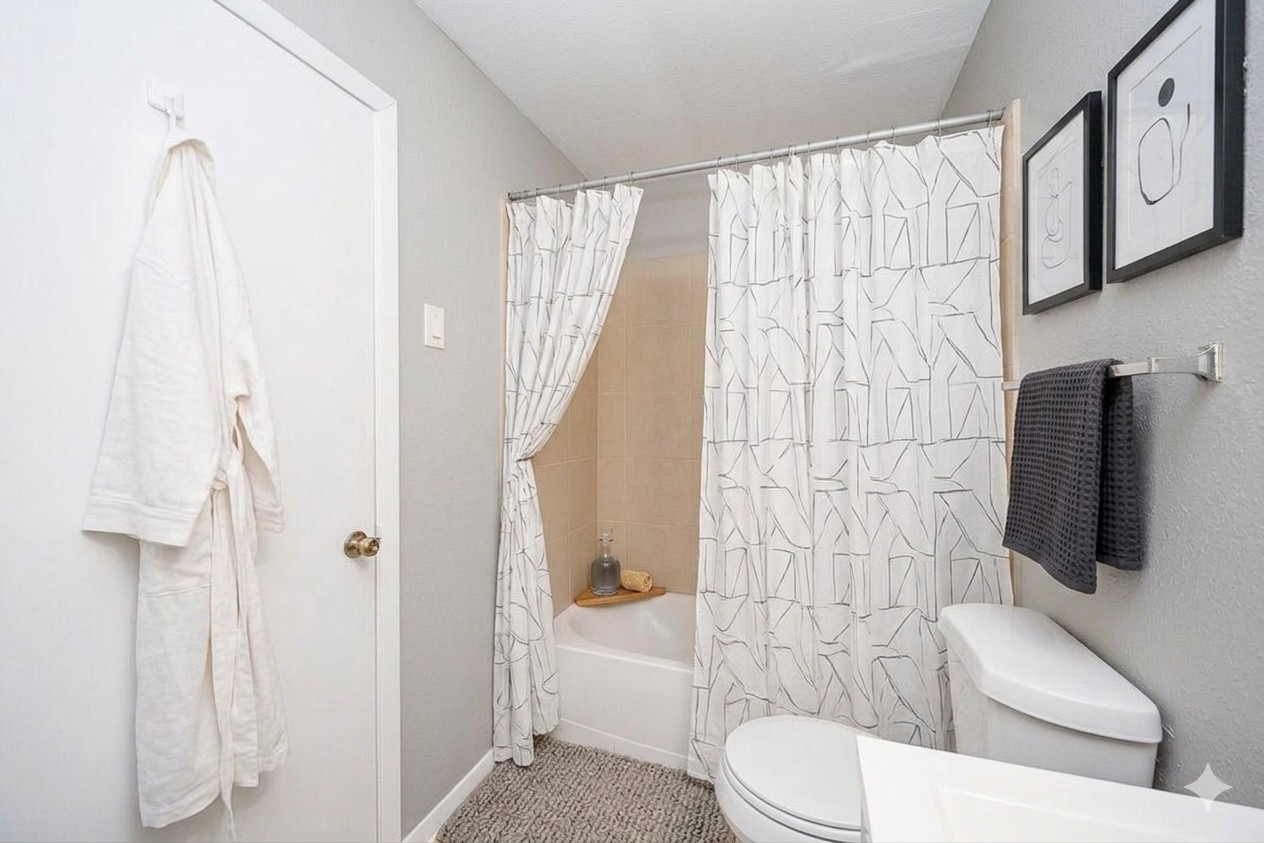 16303 Lyons School Road, Unit 703 Spring, TX 77379 - Photo 23 of 25 Virtually staged second full bathroom