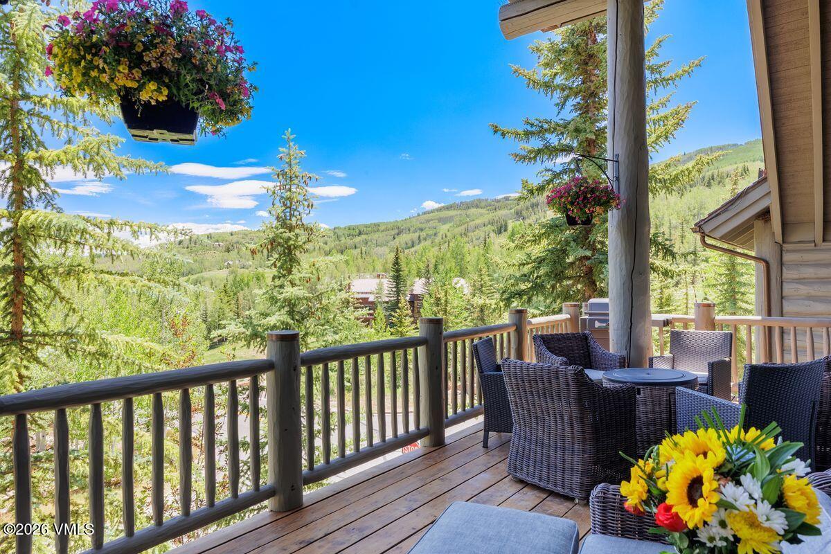1252 Bachelor Ridge Road, Unit 9 Avon, CO 81620 - Photo 16 of 57 Deck off of kitchen