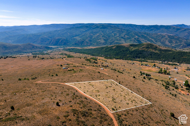 3243 Oak Canyon Road, Unit 488 Huntsville, UT 84317 - Photo 13 of 28 View of rural area with property boundaries highlighted and mountains