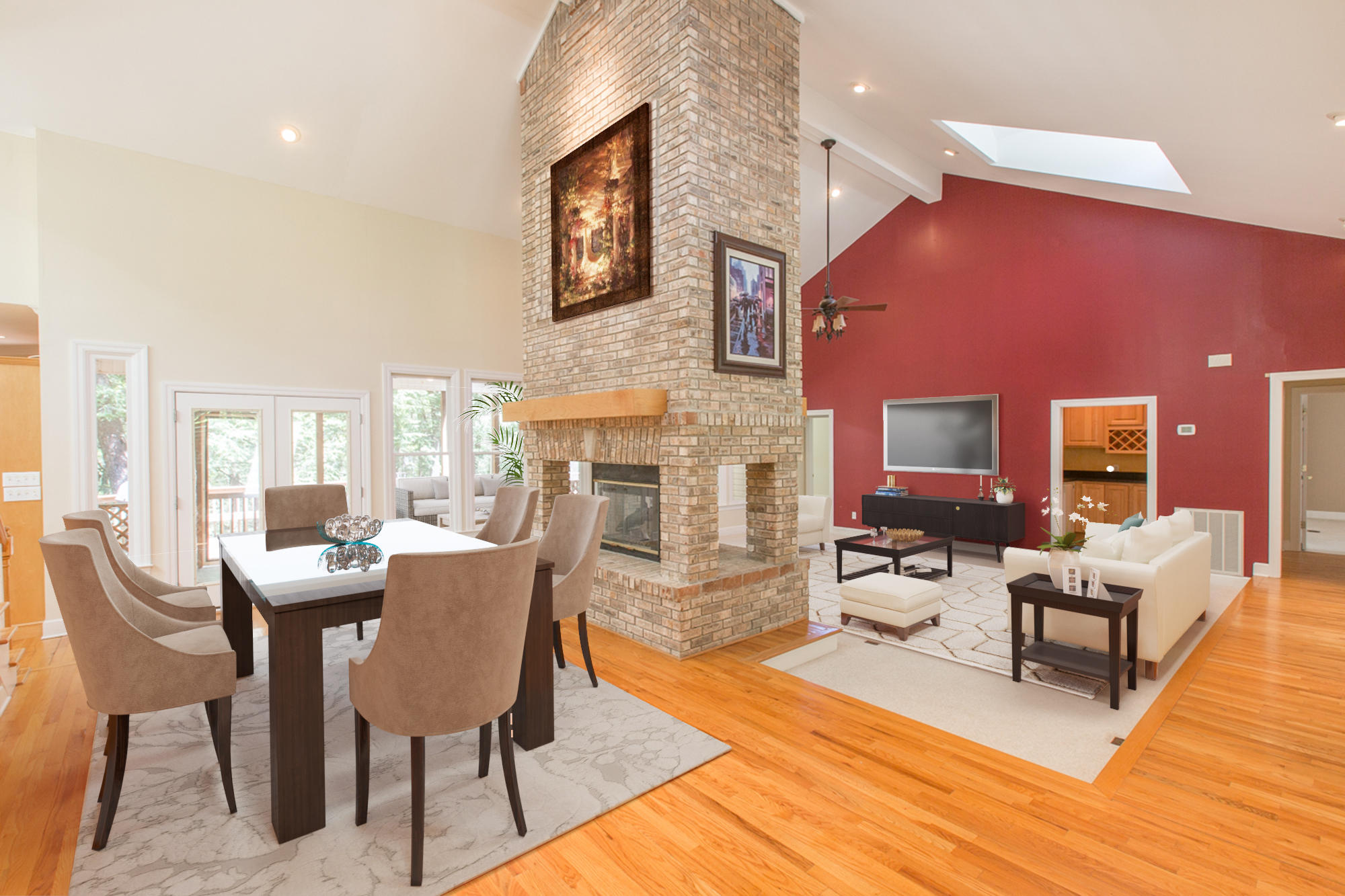 22 Middle Creek Road Signal Mountain, TN 37377 - Photo 7 of 29 Living room