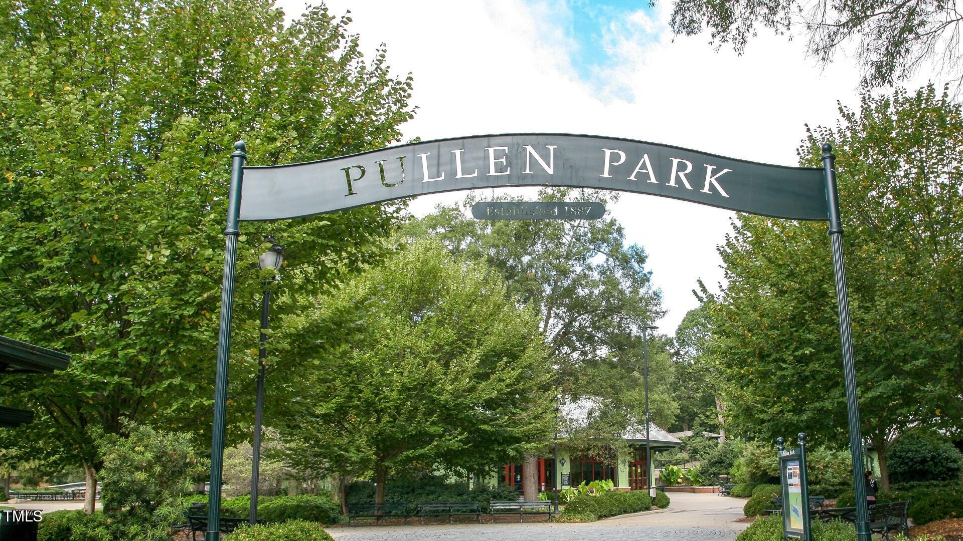 6127 Arsenal Avenue Raleigh, NC 27610 - Photo 35 of 35 pullen-park-entrance-sign