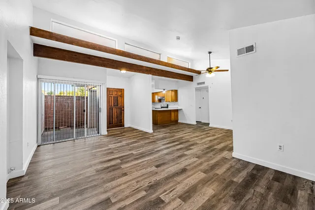 a view of empty room