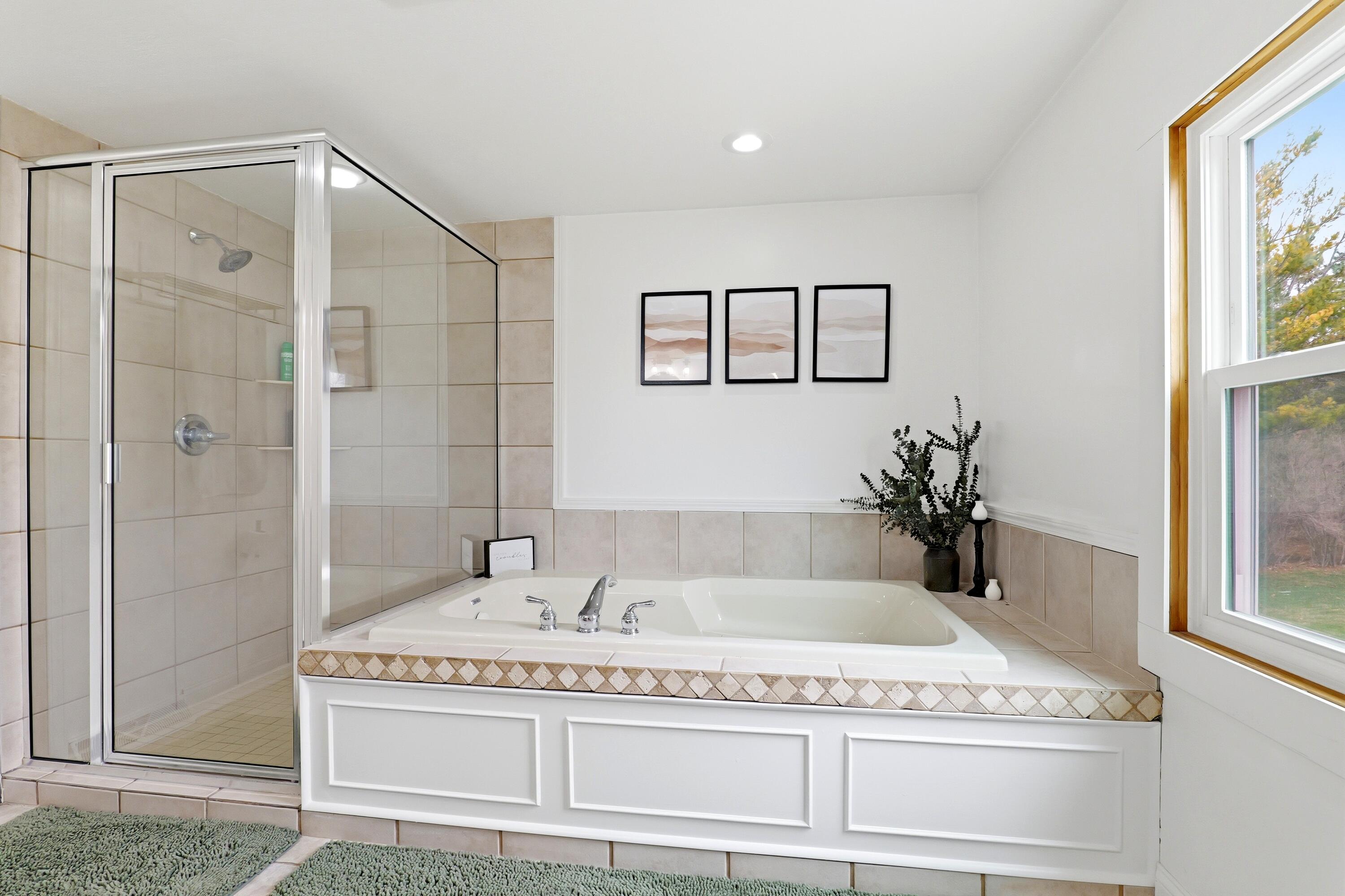 326 Butler Street Random Lake, WI 53075 - Photo 16 of 35 Jetted Tub w Separate Shower