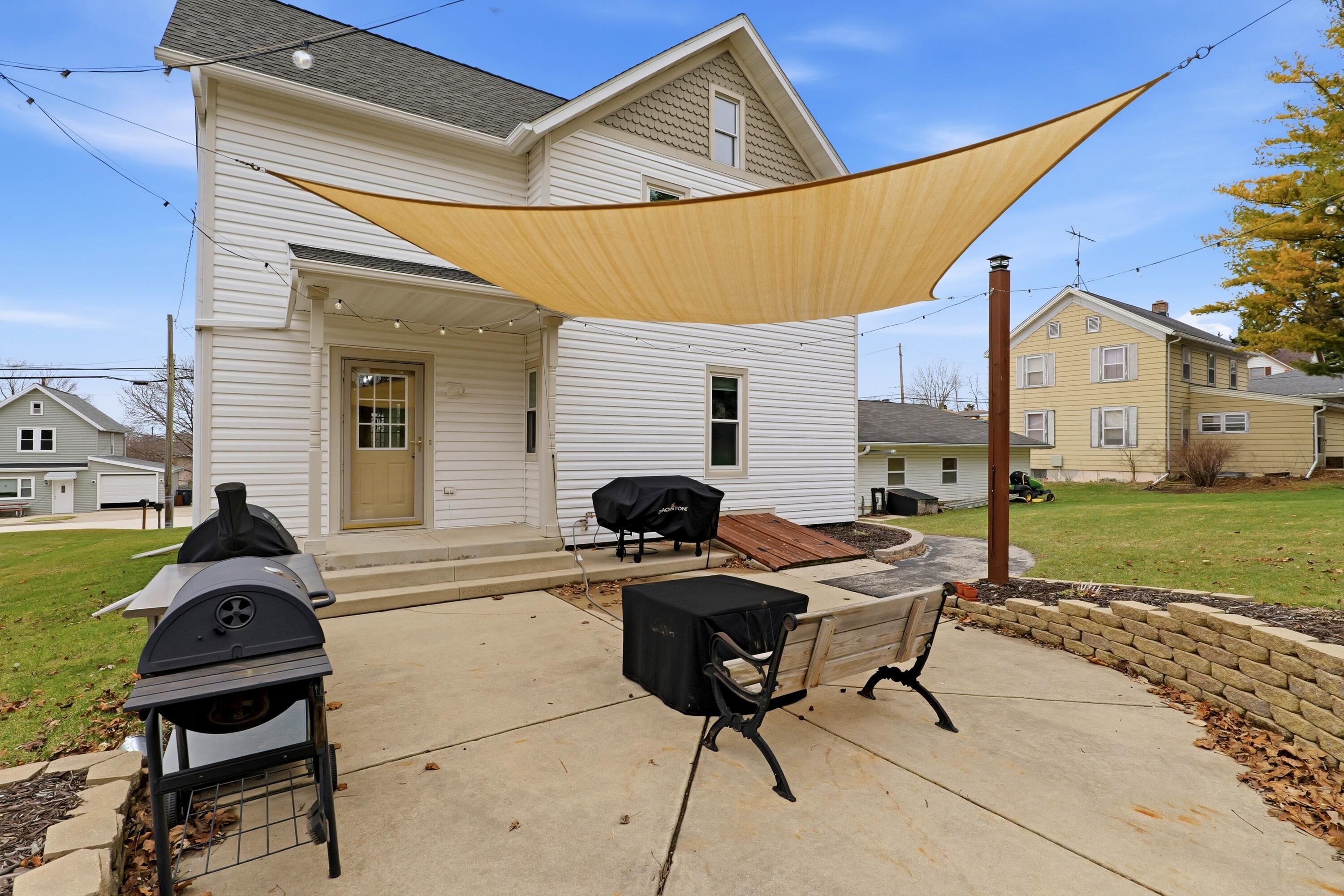 326 Butler Street Random Lake, WI 53075 - Photo 23 of 35 Gorgeous Backyard Patio