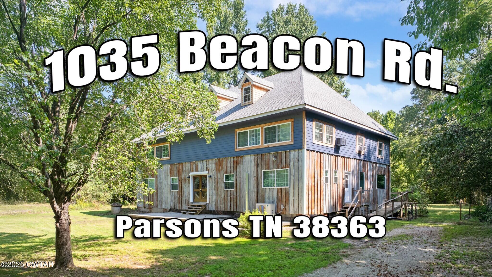 1035 Beacon Road Parsons, TN 38363 - Photo 3 of 70 a view of sign board with yard and trees