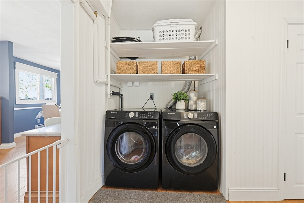 18 Anchorage Road Franklin, MA 02038 - Photo 18 of 42 a view of washer and dryer in a utility room