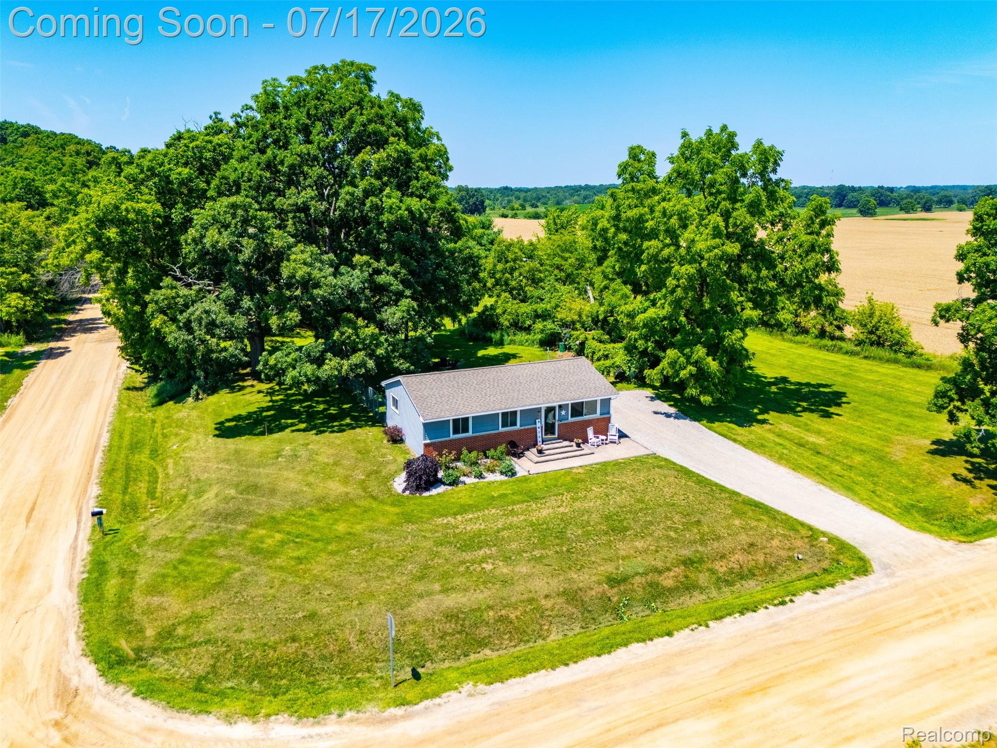 13514 Bird Road Byron, MI 48418 - Photo 25 of 35 drone-3.jpg