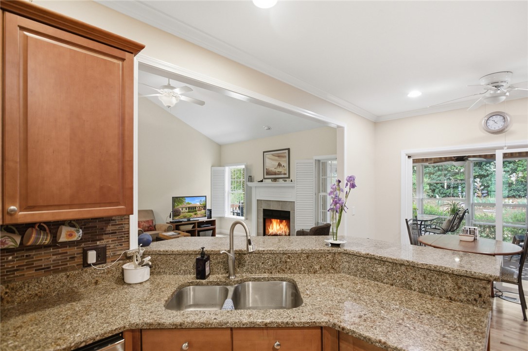 106 Cardinal Drive Seneca, SC 29672 - Photo 11 of 48 This open concept kitchen features abundant natural light, creating an inviting atmosphere.