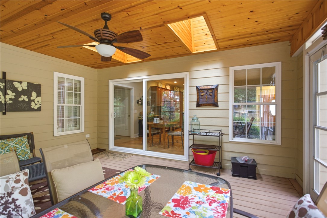 106 Cardinal Drive Seneca, SC 29672 - Photo 22 of 48 Enjoy outdoor living in this bright space, featuring ample natural light and direct access to the interior.
