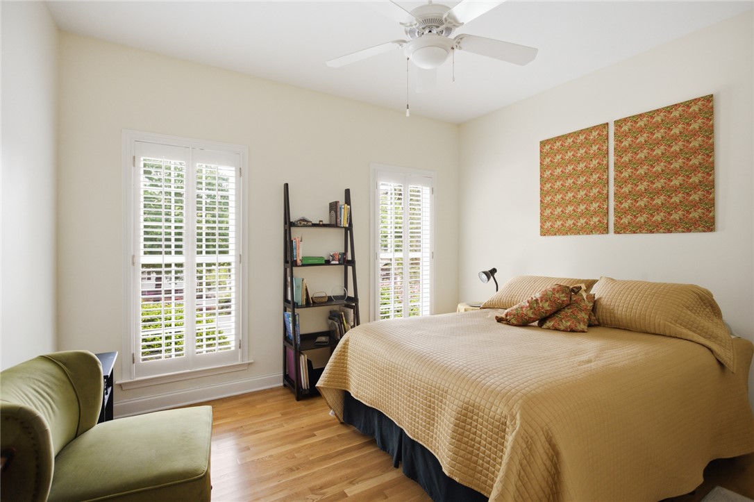 106 Cardinal Drive Seneca, SC 29672 - Photo 32 of 48 This tranquil bedroom offers comfort and natural light.