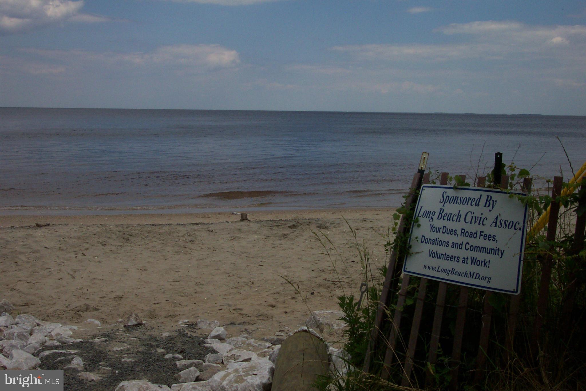 1570 Laurel Road St. Leonard, MD 20685 - Photo 29 of 30 Long Beach "south" community beach on Ches Bay