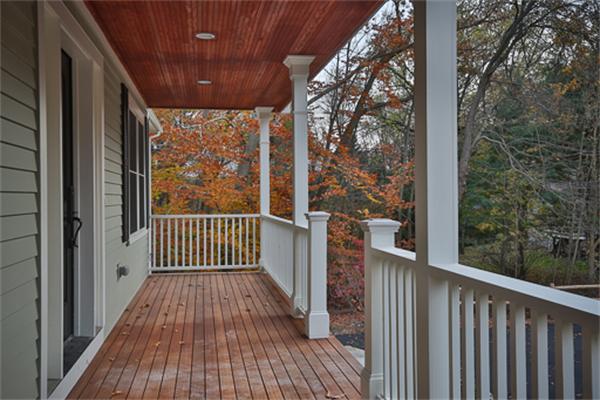 25 Robinson Road Lexington, MA 02420 - Photo 25 of 29 a view of a wooden balcony