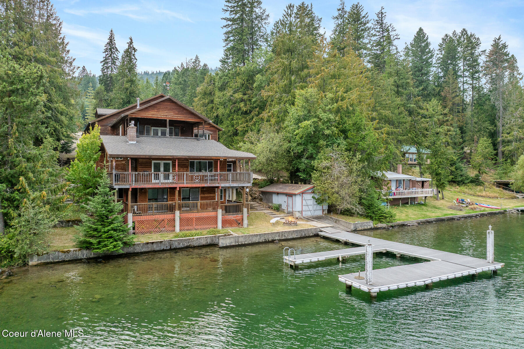 8405 Bottle Bay Road Sagle, ID 83860 - Photo 1 of 1 Aerial_8405BottleBayRd-5