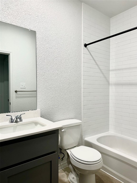 2321 Ocean Avenue, Unit B Temple, TX 76501 - Photo 12 of 19 a bathroom with a sink toilet and shower
