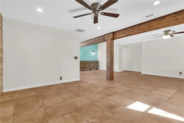 a view of empty room