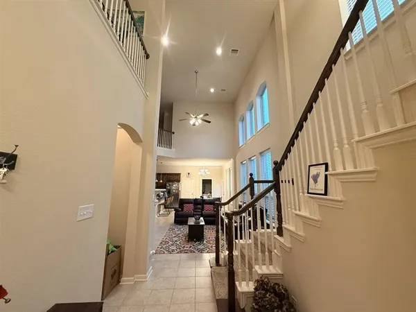 a view of entryway and hall