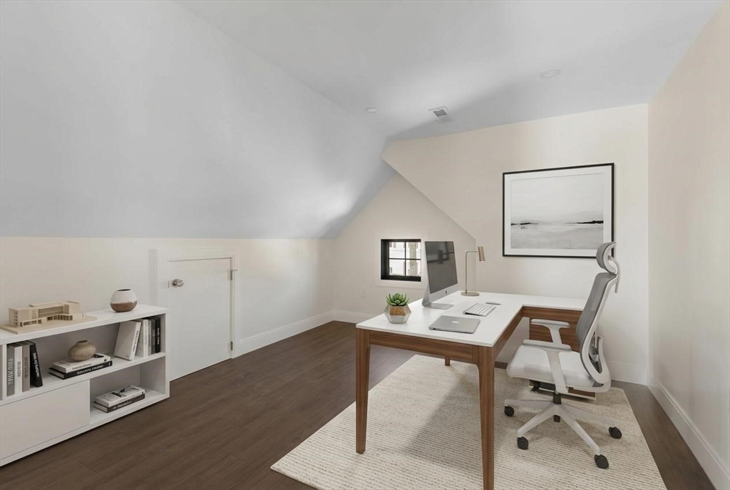 1864 River Street Boston, MA 02136 - Photo 33 of 38 a workspace with furniture and white walls