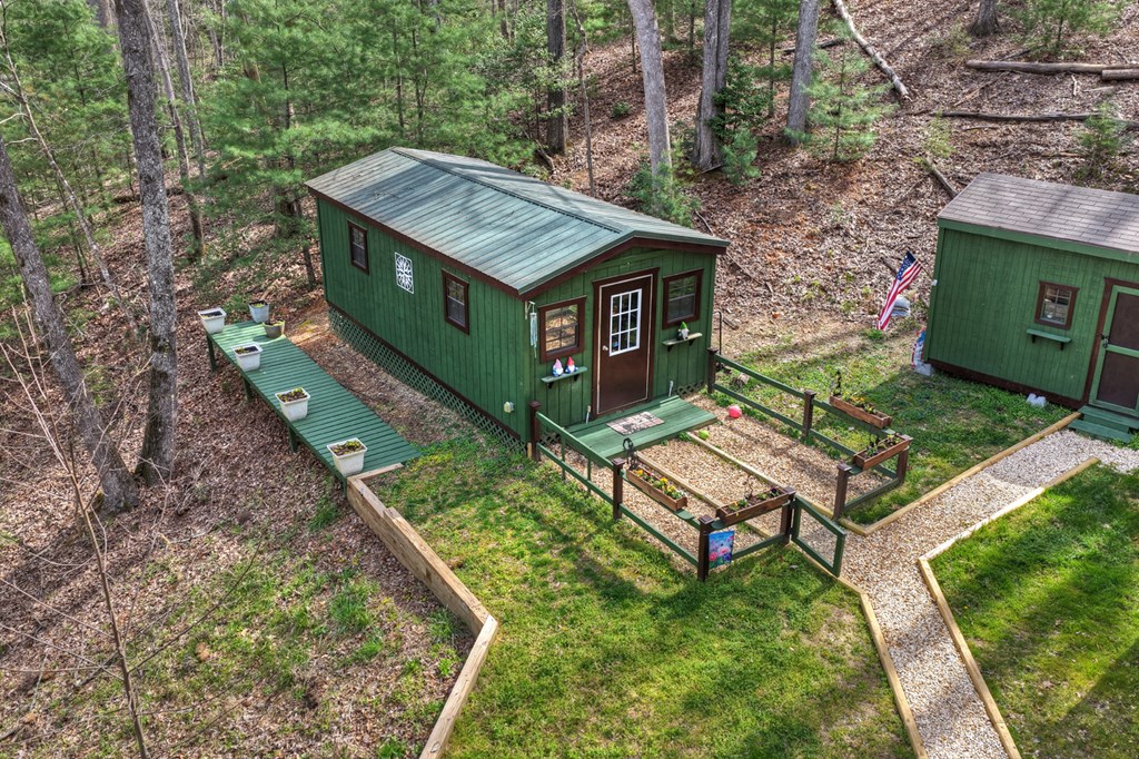 57 Meadow Hill Morganton, GA 30560 - Photo 41 of 59 aerial view of a house with a yard
